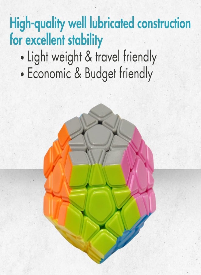 aCADZO Megaminx Cube Twist Puzzle Ultra - Smooth - Toy Gift - Educational Puzzle Toy Best Gift for Kids - Image 4